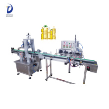 Automatic Olive Oil Cooking Oil Bottle Filling Capping Machine